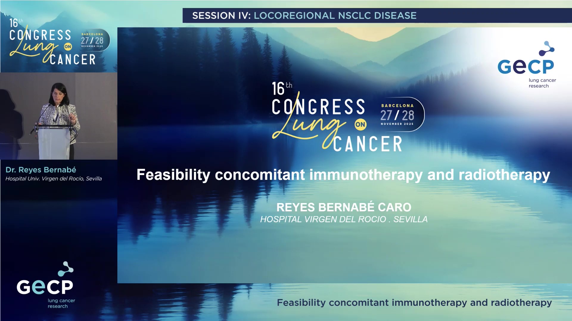 Feasibility concomitant immunotherapy and radiotherapy